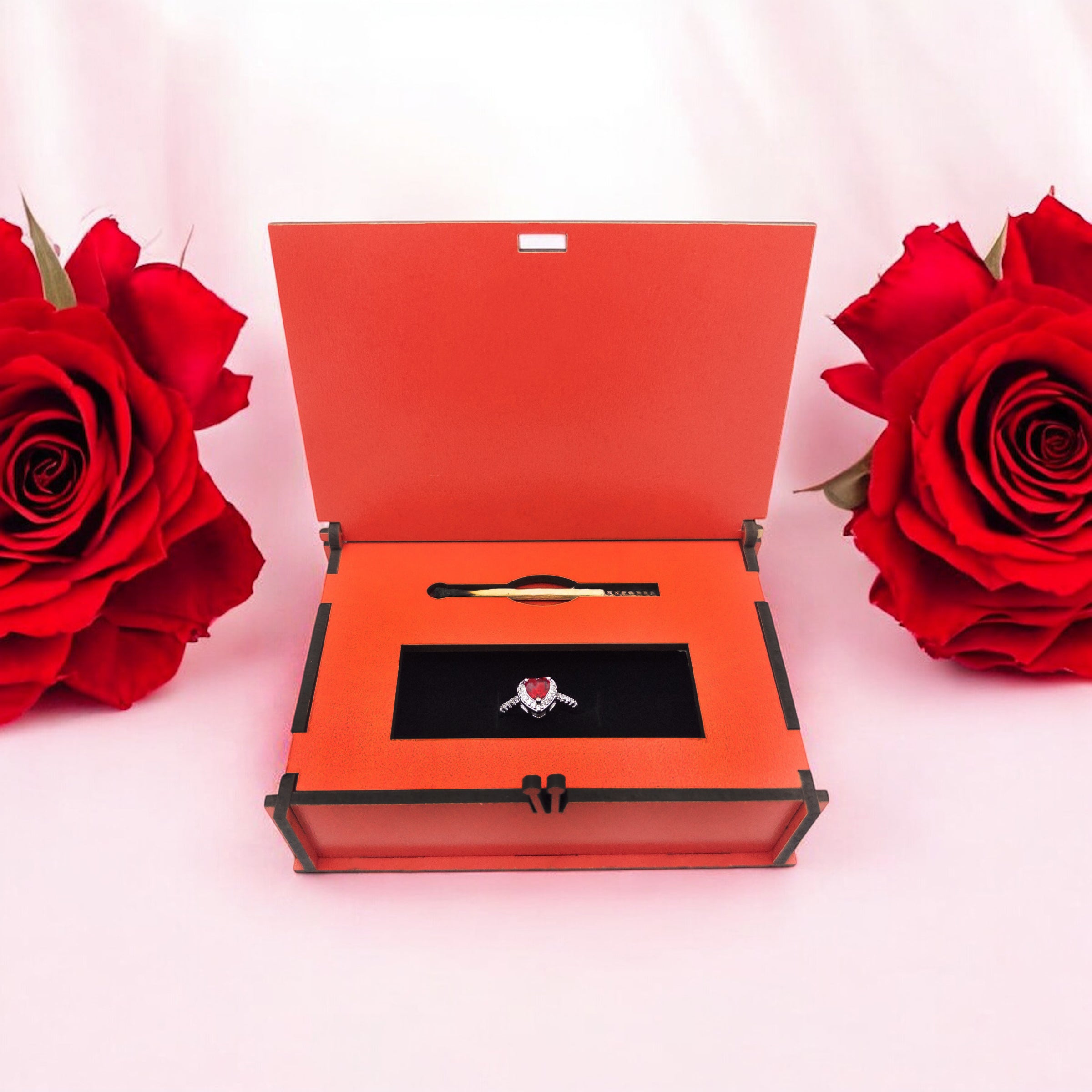 Brennende Überraschungsbox (inklusive Ring)