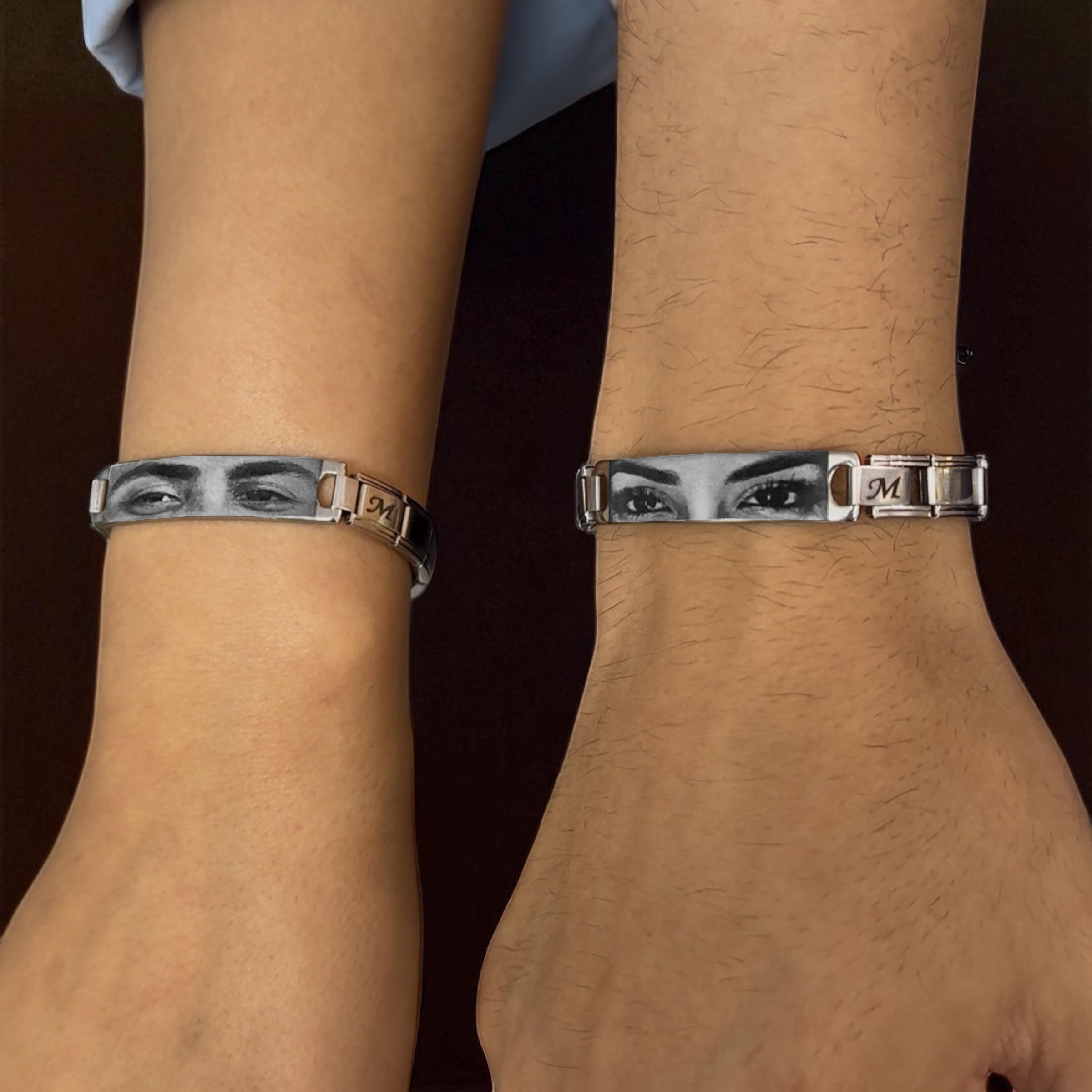 Charm-Armband mit Augenmotiv