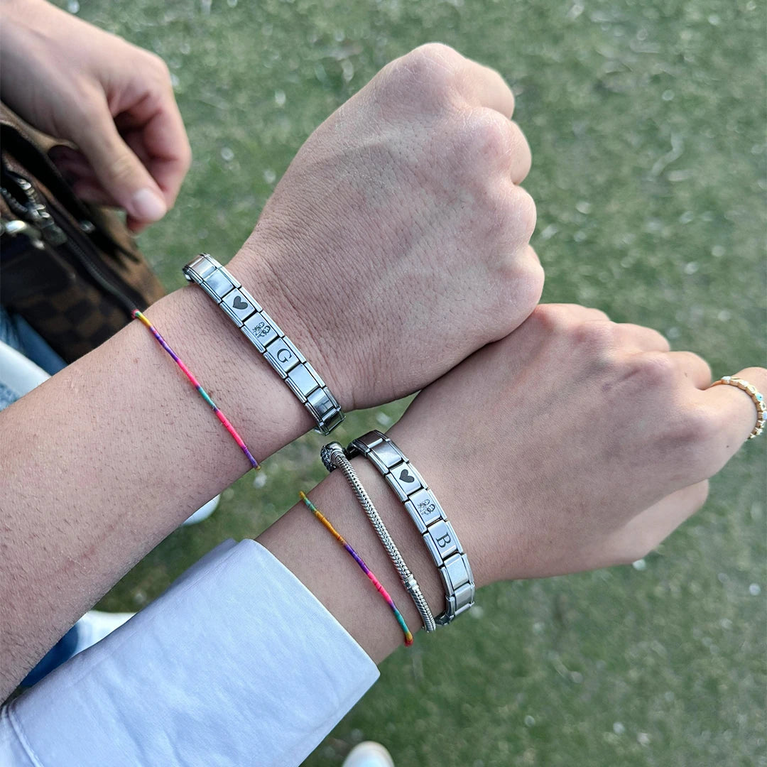 Personalisiertes Italienisches Erinnerungs-Charm-Armband