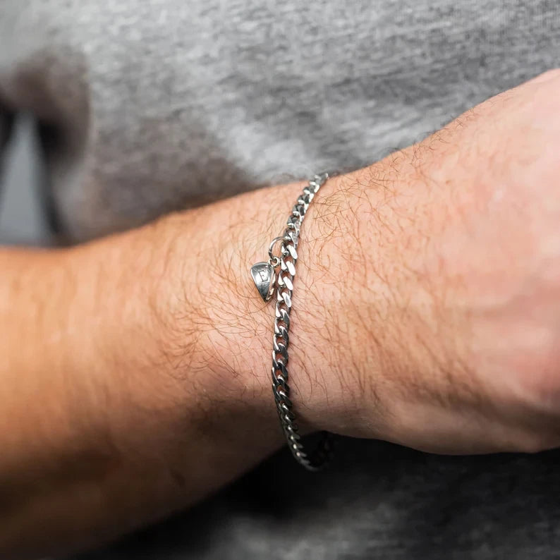 Pärchenarmband mit magnetischer Herzkette (2 Stück)