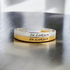 Graviertes Partner-Manschettenarmband
