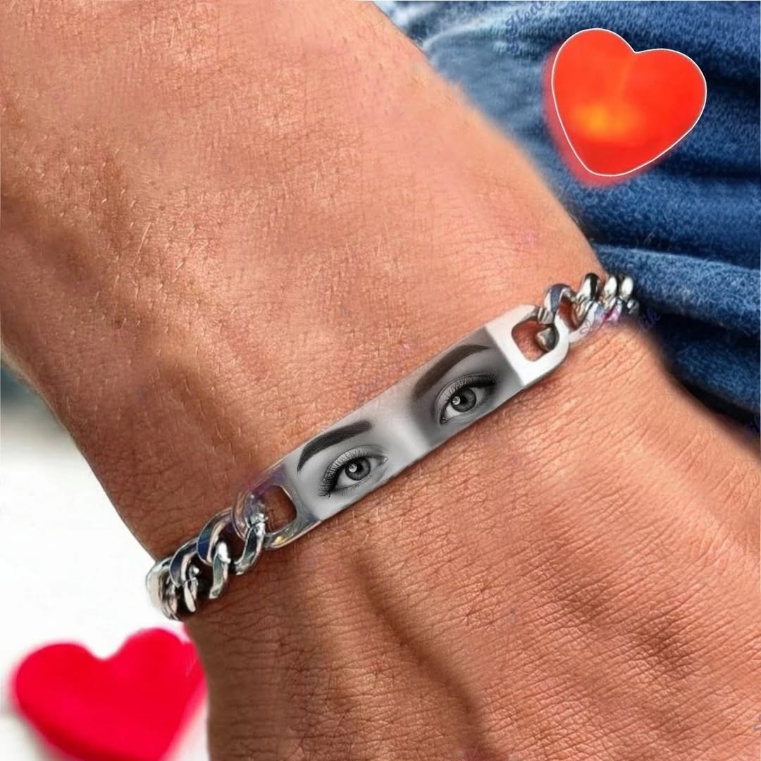 Personalisiertes Augenarmband
